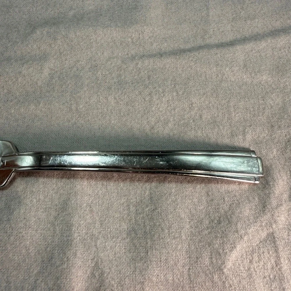 Oneida Etage 6pc Salad Forks 18/10 Stainless Steel 2529 Post Modern Geometric 7